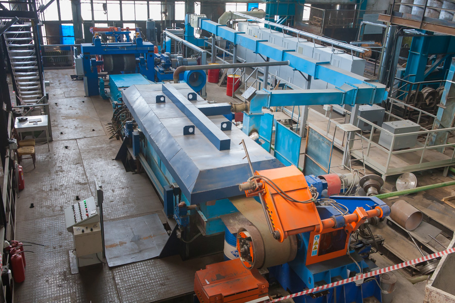 Линия щелочного травления. 